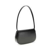 Black Calf Leather Bos Taurus Shoulder Bag