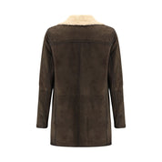 Brown Leather Coat