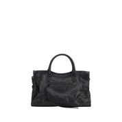 Black Calf Leather Bos Taurus Shoulder Bag