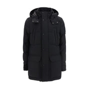Black Nylon Parka