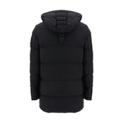Black Nylon Parka