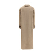 Brown Cashmere Coat