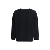 Black Wool Sweatshirt