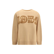 Beige Wool Sweatshirt