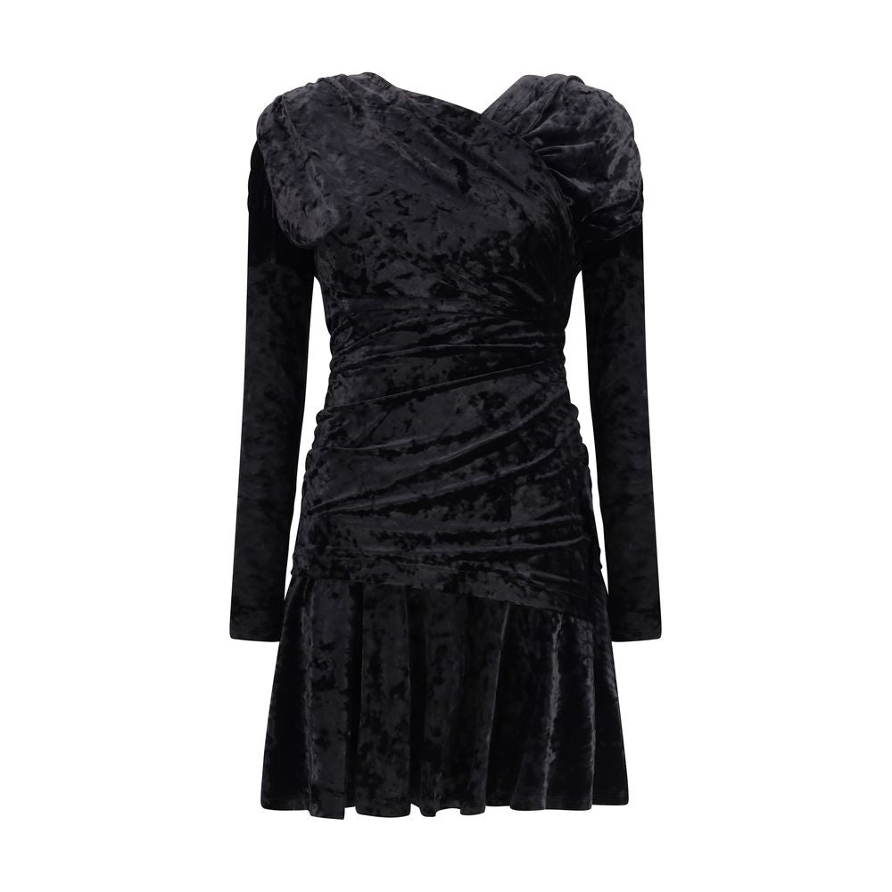 Black Recycled Polyester Cocktail Dress