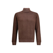 Brown Wool Turtleneck