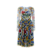 Silk Maiolica Dress