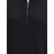 Black Cotton Sweatshirt