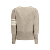 Bicolor Wool Cardigan