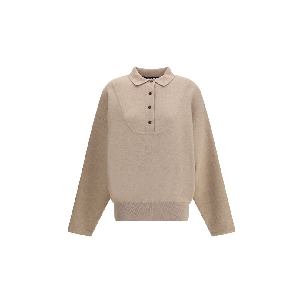Beige Wool Sweatshirt