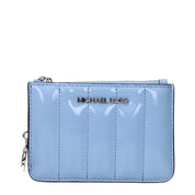 Michael Kors Light Blue Patent Leather Wallet