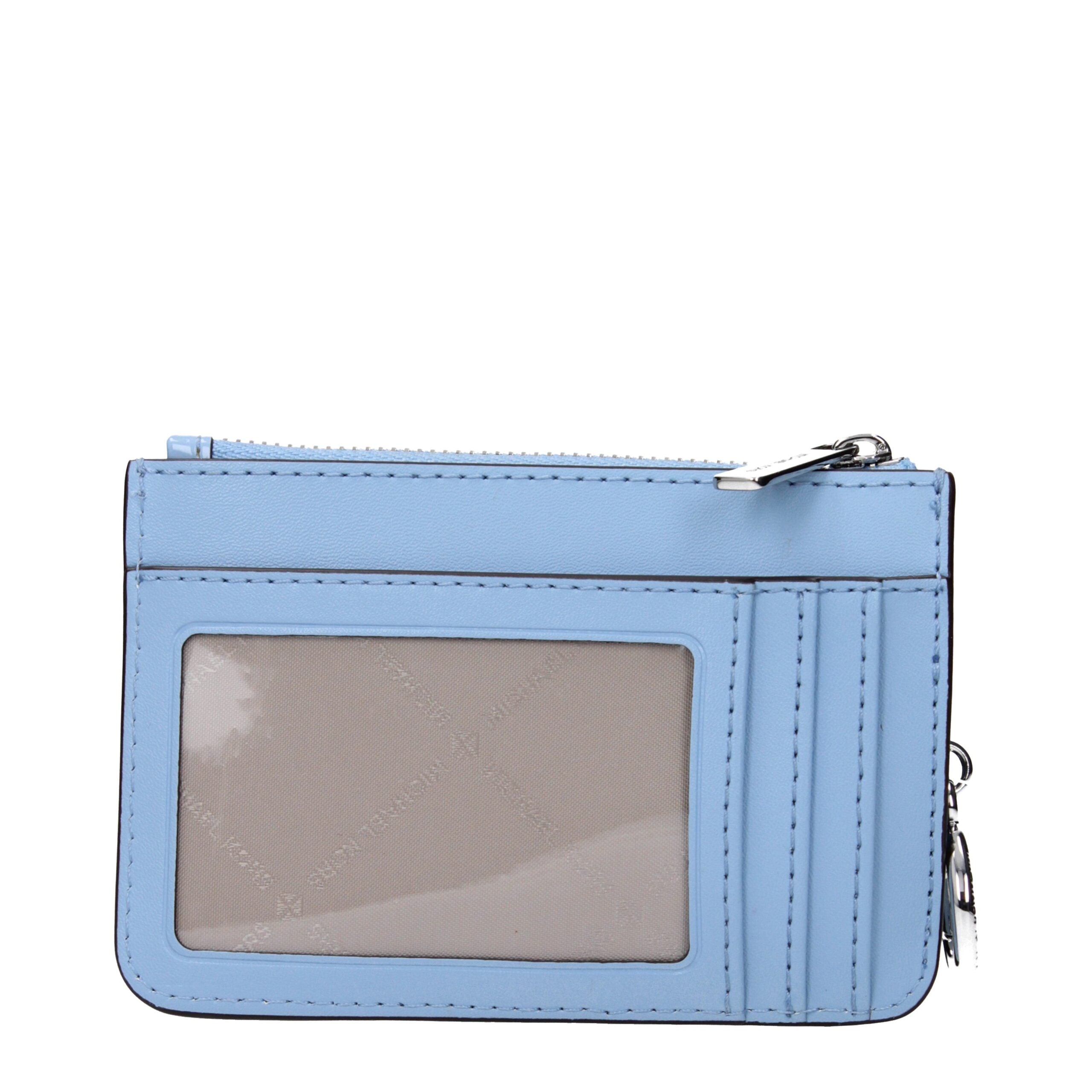 Michael Kors Light Blue Patent Leather Wallet