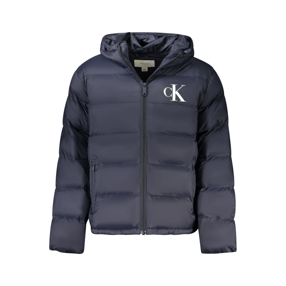Calvin Klein Blue Poliammide Jacket