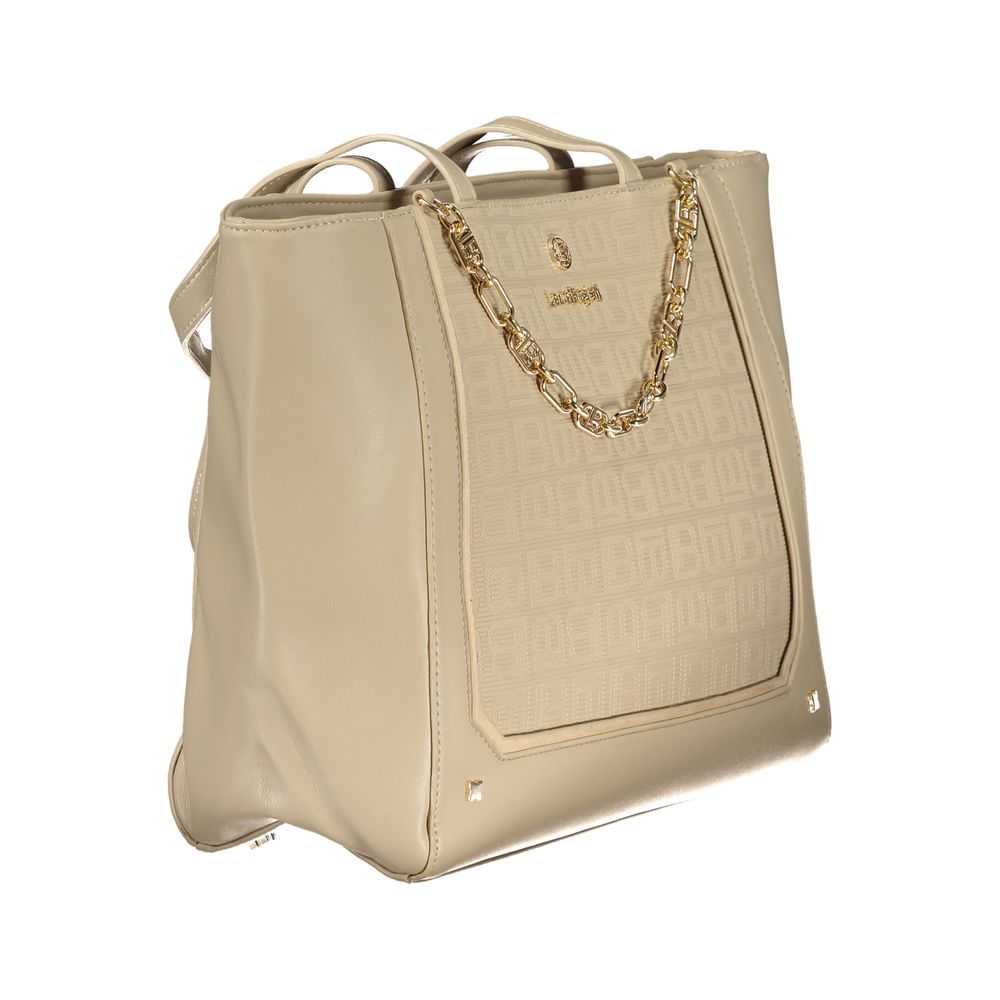 Laura Biagiotti Beige PVC Handbag