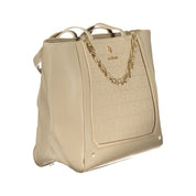 Laura Biagiotti Beige PVC Handbag