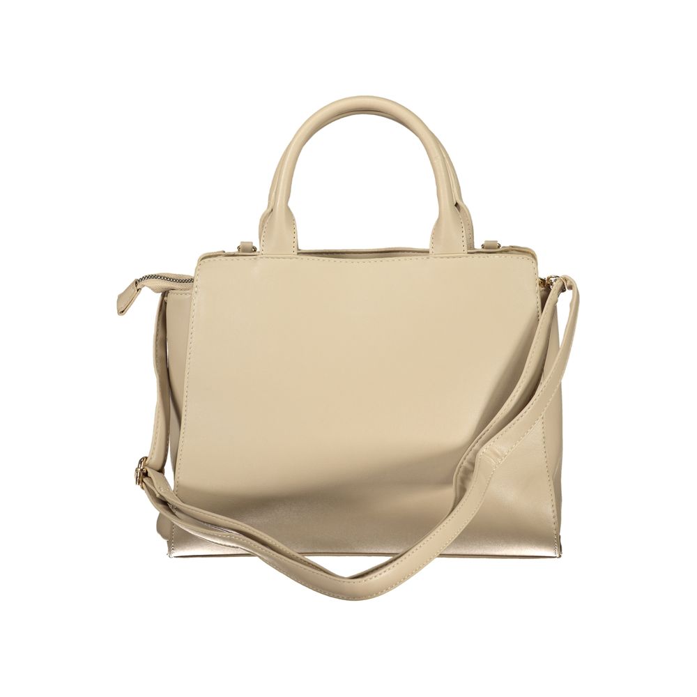 Laura Biagiotti Beige PVC Handbag