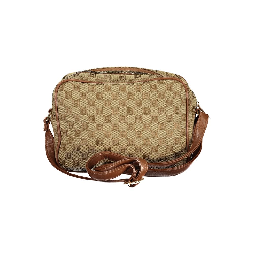 Laura Biagiotti Beige Polyester Handbag