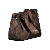 Laura Biagiotti Brown Polyester Handbag