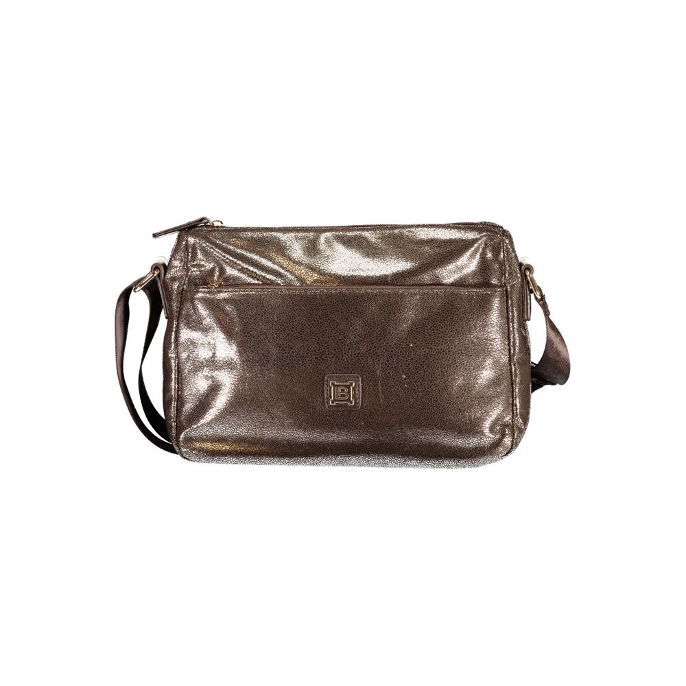Laura Biagiotti Bronzo Polyester Shoulder Bag