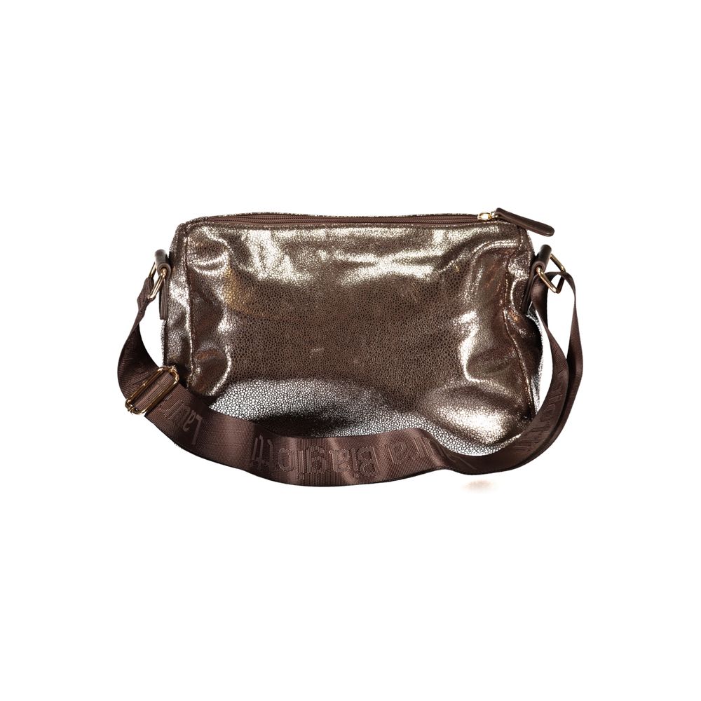 Laura Biagiotti Bronzo Polyester Shoulder Bag