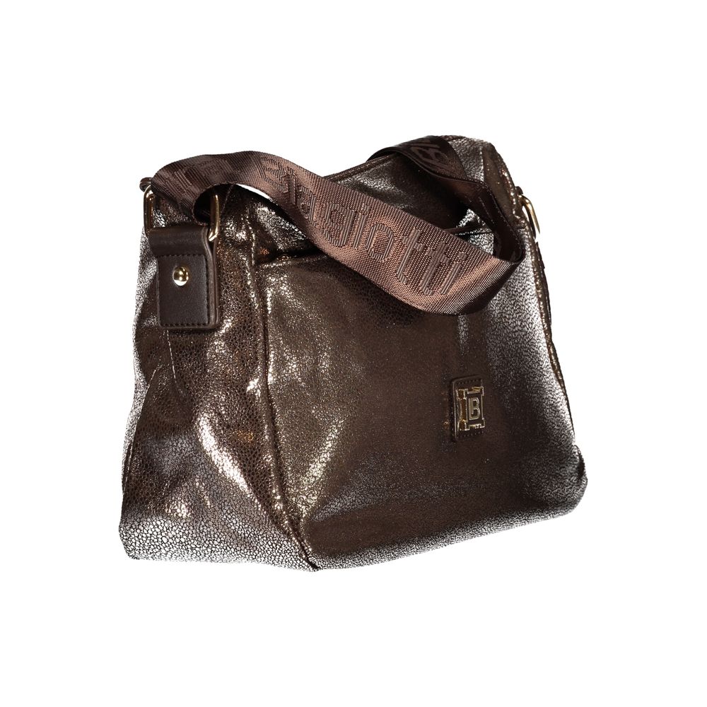 Laura Biagiotti Bronzo Polyester Shoulder Bag