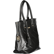 Laura Biagiotti Black PVC Handbag