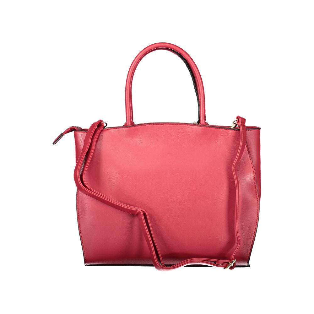 Laura Biagiotti Red PVC Handbag