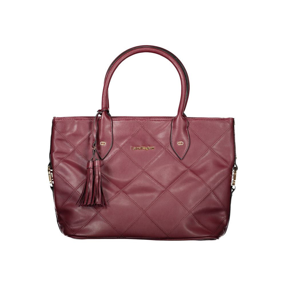 Laura Biagiotti Red PVC Handbag