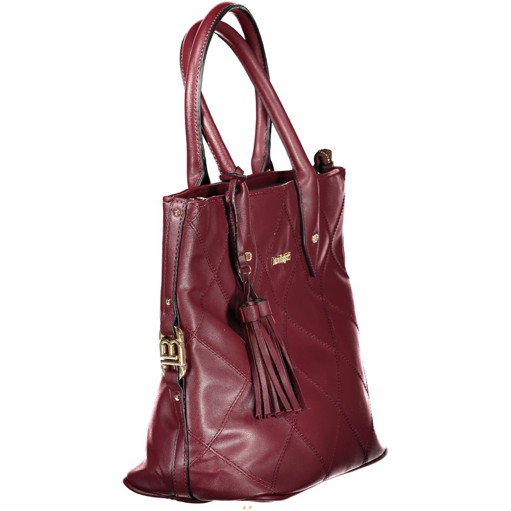 Laura Biagiotti Red PVC Handbag