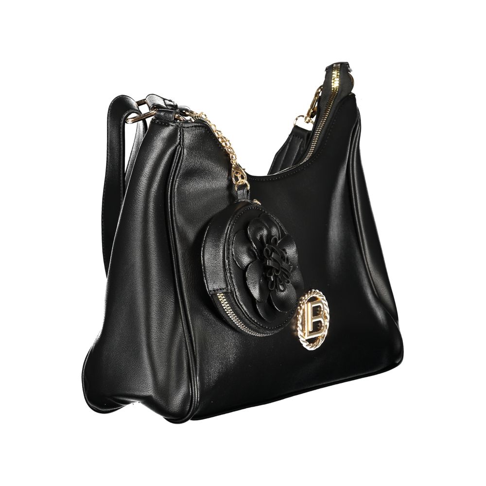 Laura Biagiotti Nero PVC Handbag