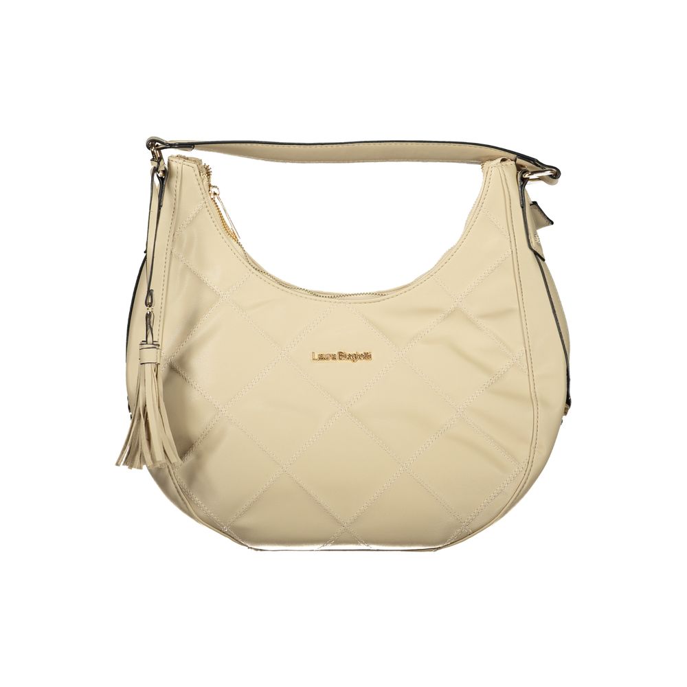 Laura Biagiotti Beige PVC Handbag