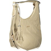 Laura Biagiotti Beige PVC Handbag