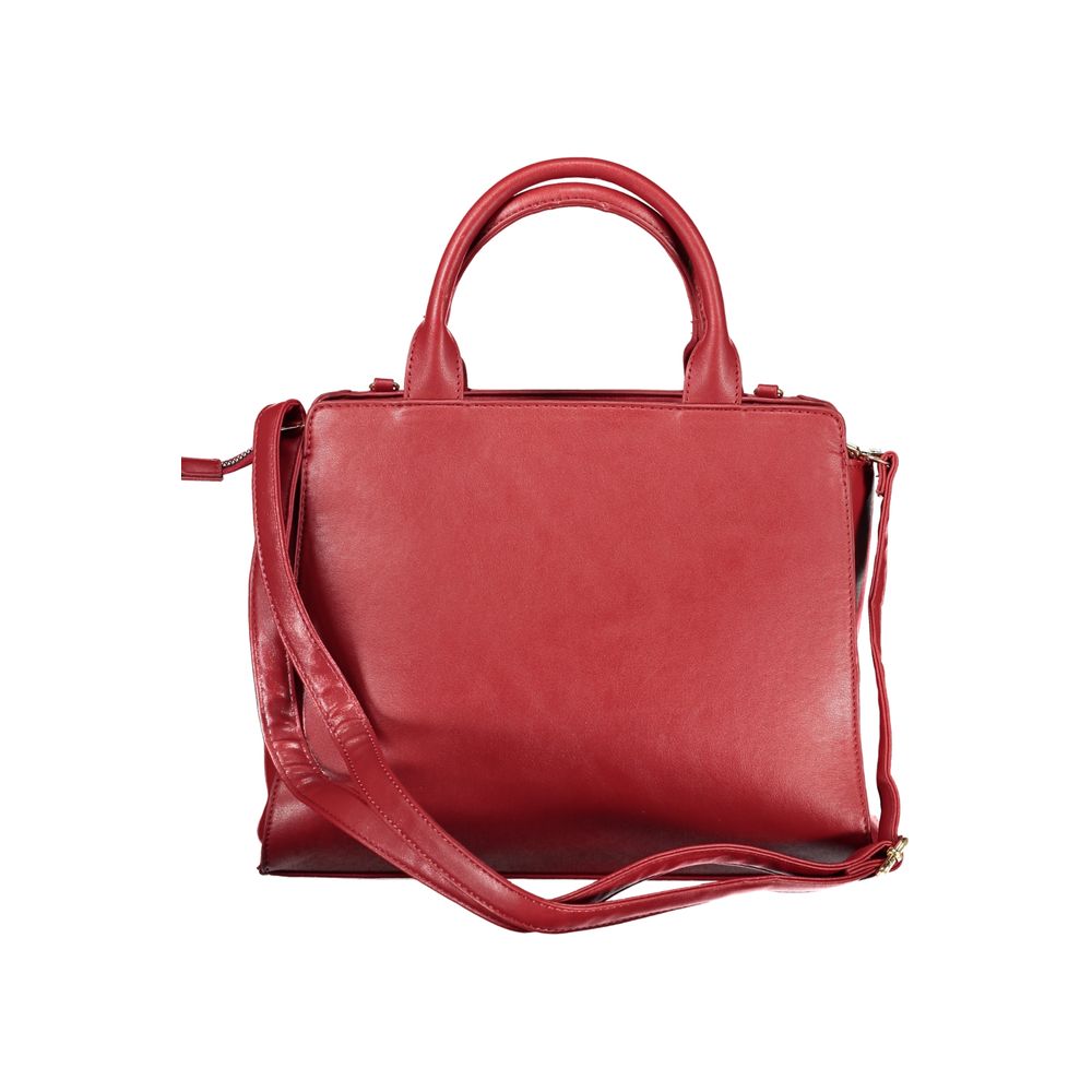 Laura Biagiotti Red PVC Handbag