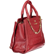 Laura Biagiotti Red PVC Handbag