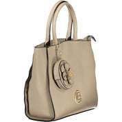Laura Biagiotti Beige PVC Handbag