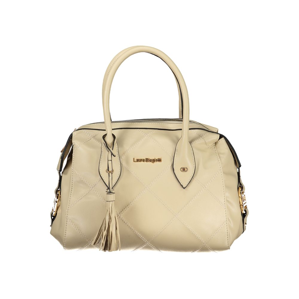 Laura Biagiotti Beige PVC Handbag