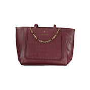 Laura Biagiotti Red PVC Handbag