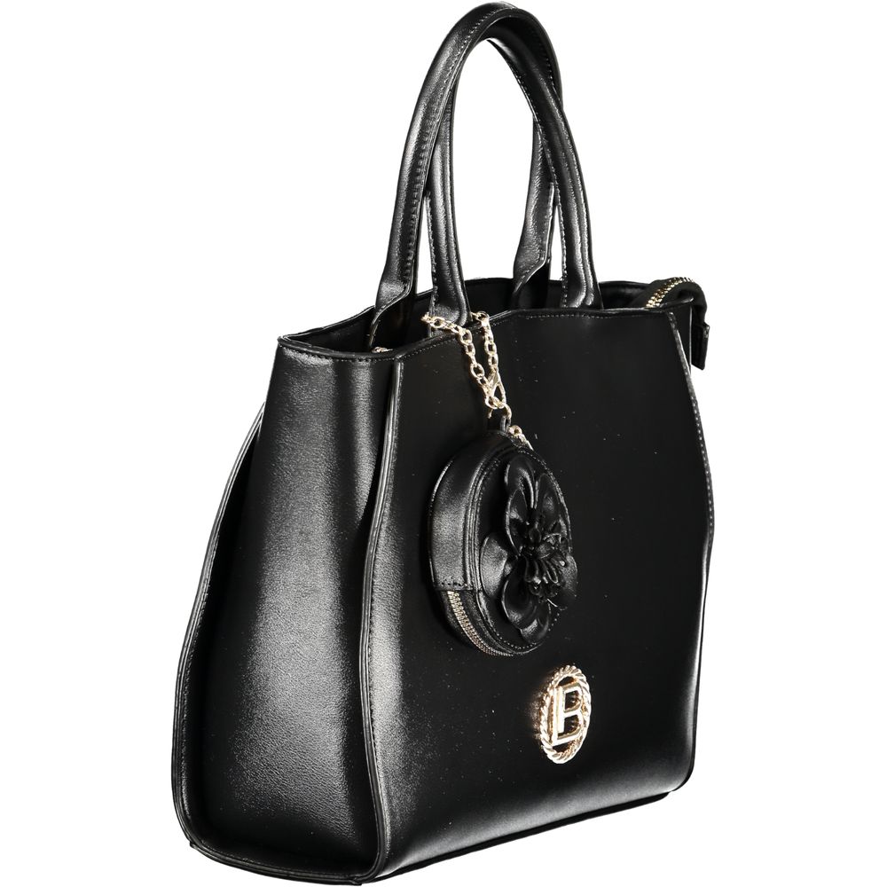Laura Biagiotti Nero PVC Handbag