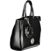Laura Biagiotti Nero PVC Handbag
