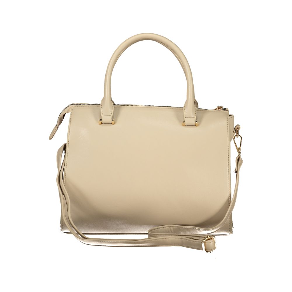 Laura Biagiotti Beige PVC Handbag
