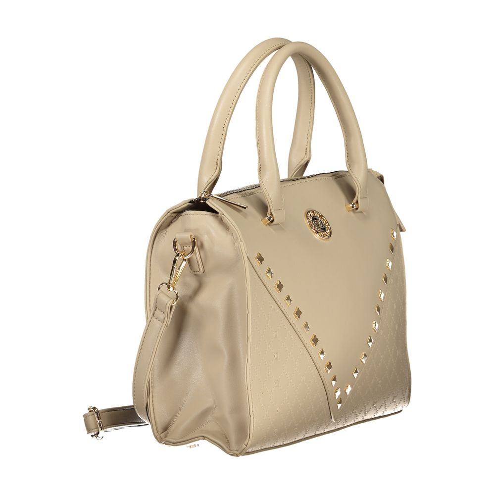 Laura Biagiotti Beige PVC Handbag