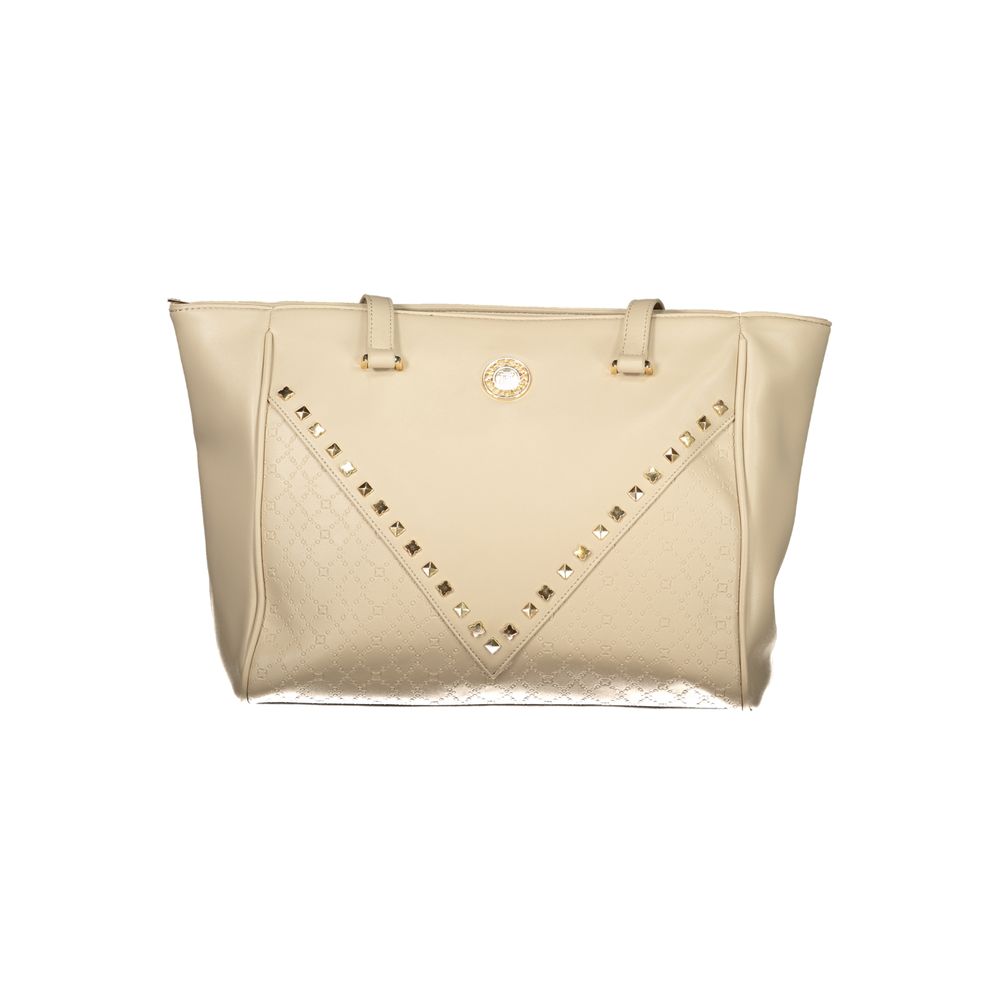 Laura Biagiotti Beige PVC Handbag