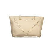 Laura Biagiotti Beige PVC Handbag