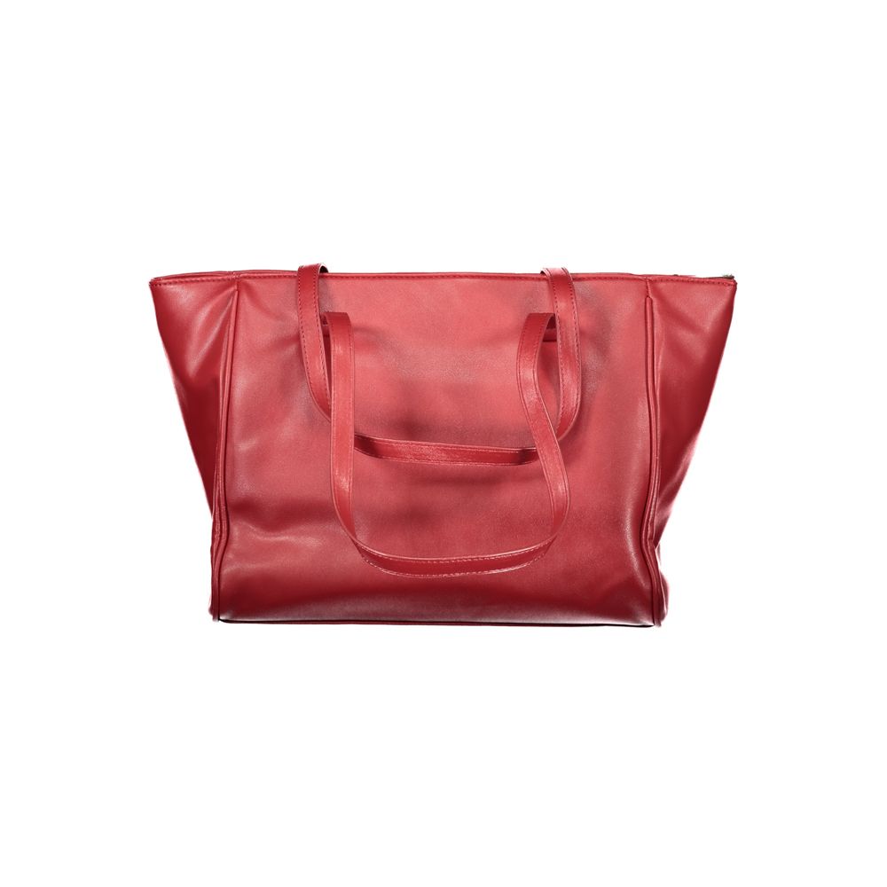 Laura Biagiotti Rosso PVC Handbag