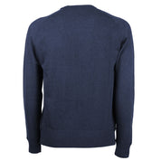 Blue Cashmere Men Sweater