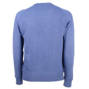 Blue Cashmere Men Sweater