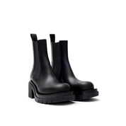 Black Leather Boot