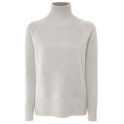 Beige Cashmere Women Sweater