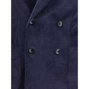 Blue Cotton Blazer