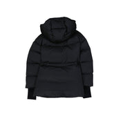 Black Polyamide Full-Length Jacket